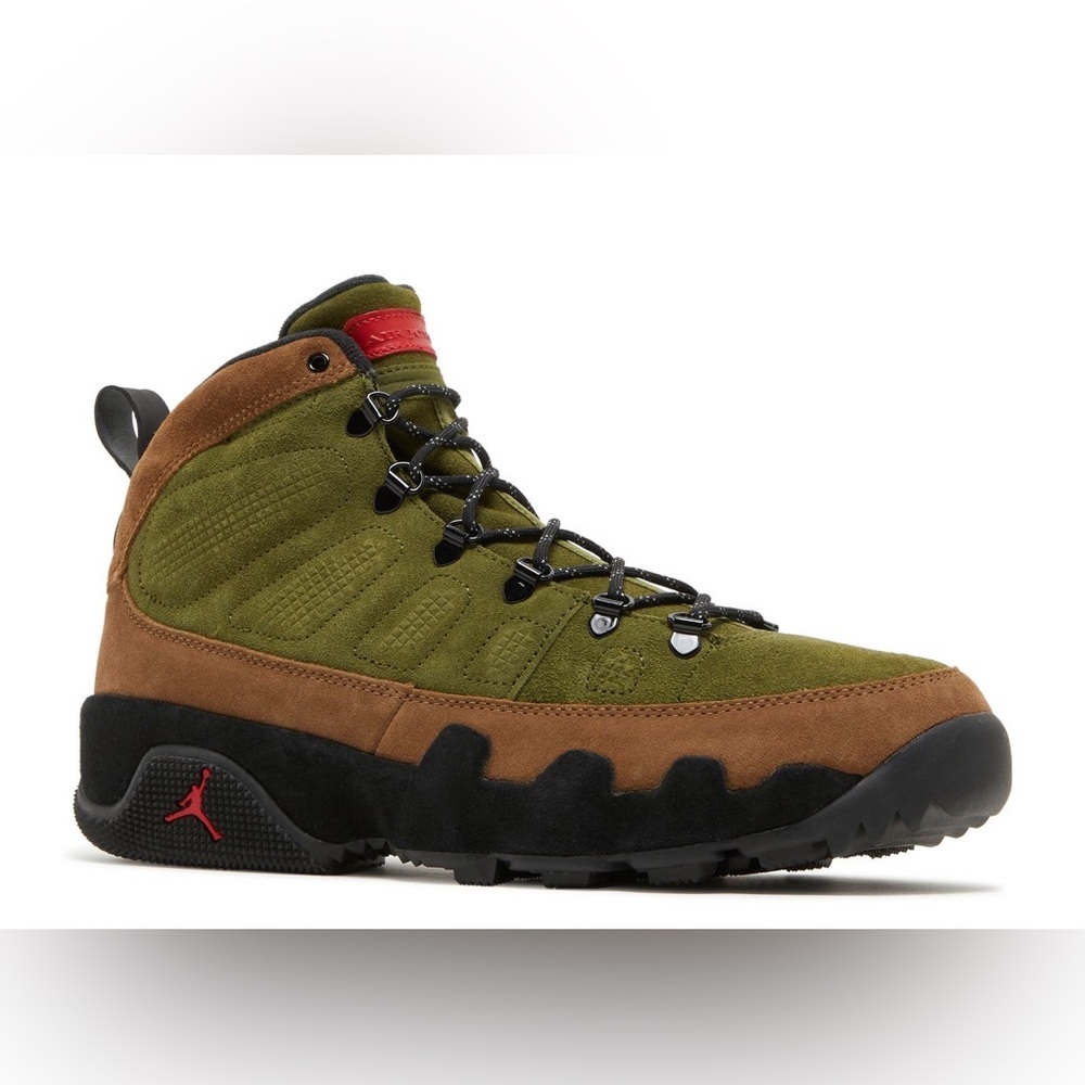Sz 12 JORDAN 9 RETRO BOOT NRG 'BEEF AND BROCCOLI'